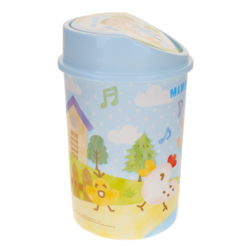 Minna No Tabo 圓形垃圾桶-大 9-8172-1