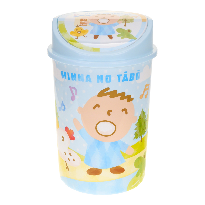 Minna No Tabo 圓形垃圾桶-大 9-8172-1