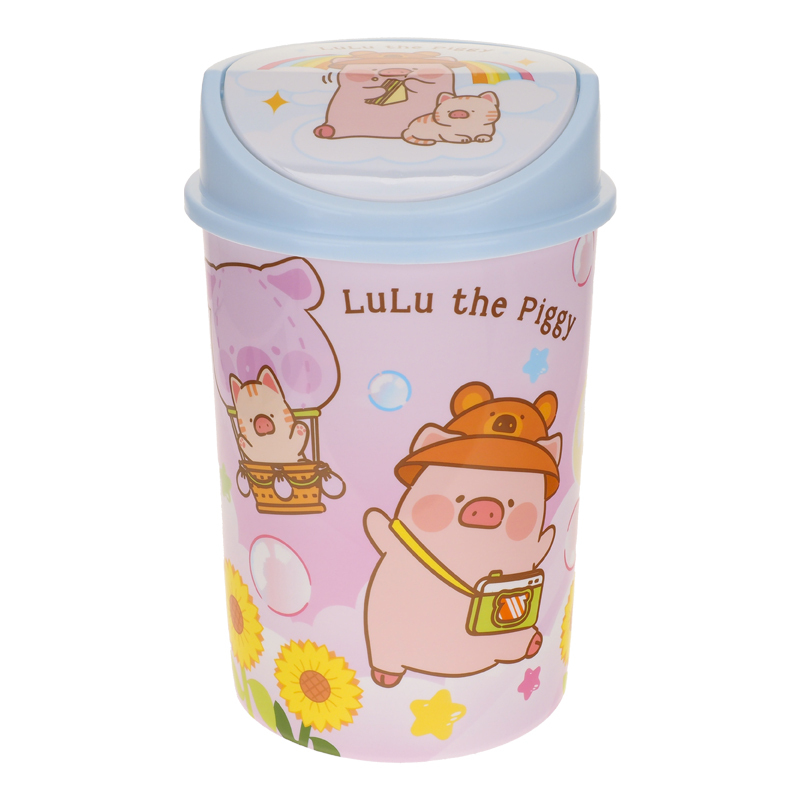 LuLu The Piggy 圓形垃圾桶-大 LU-8172-1