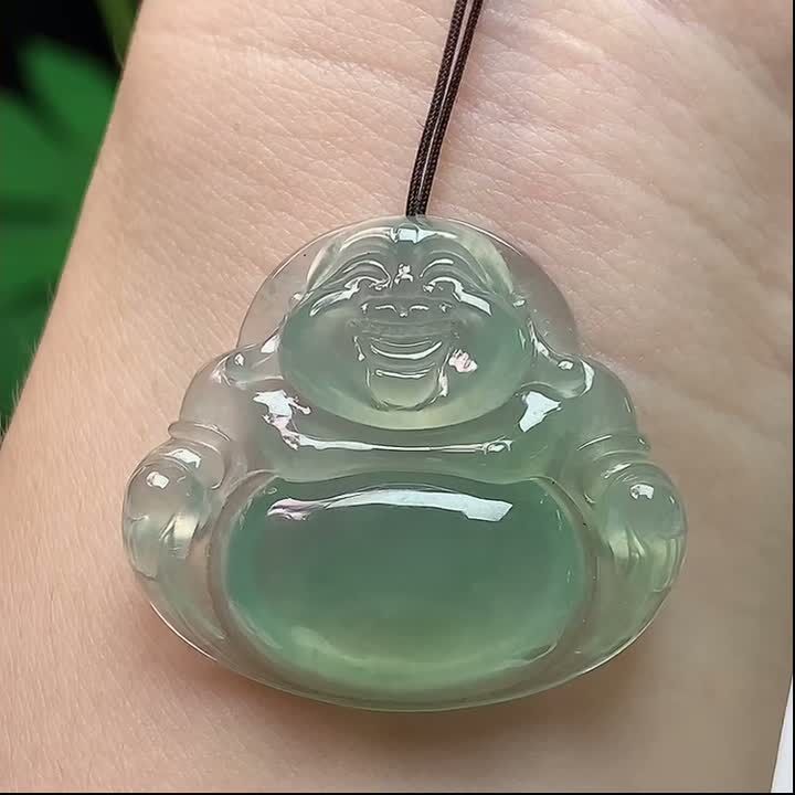 翡翠冰種佛公,天然翡翠A玉, 緬甸玉, Jade, Jadeite