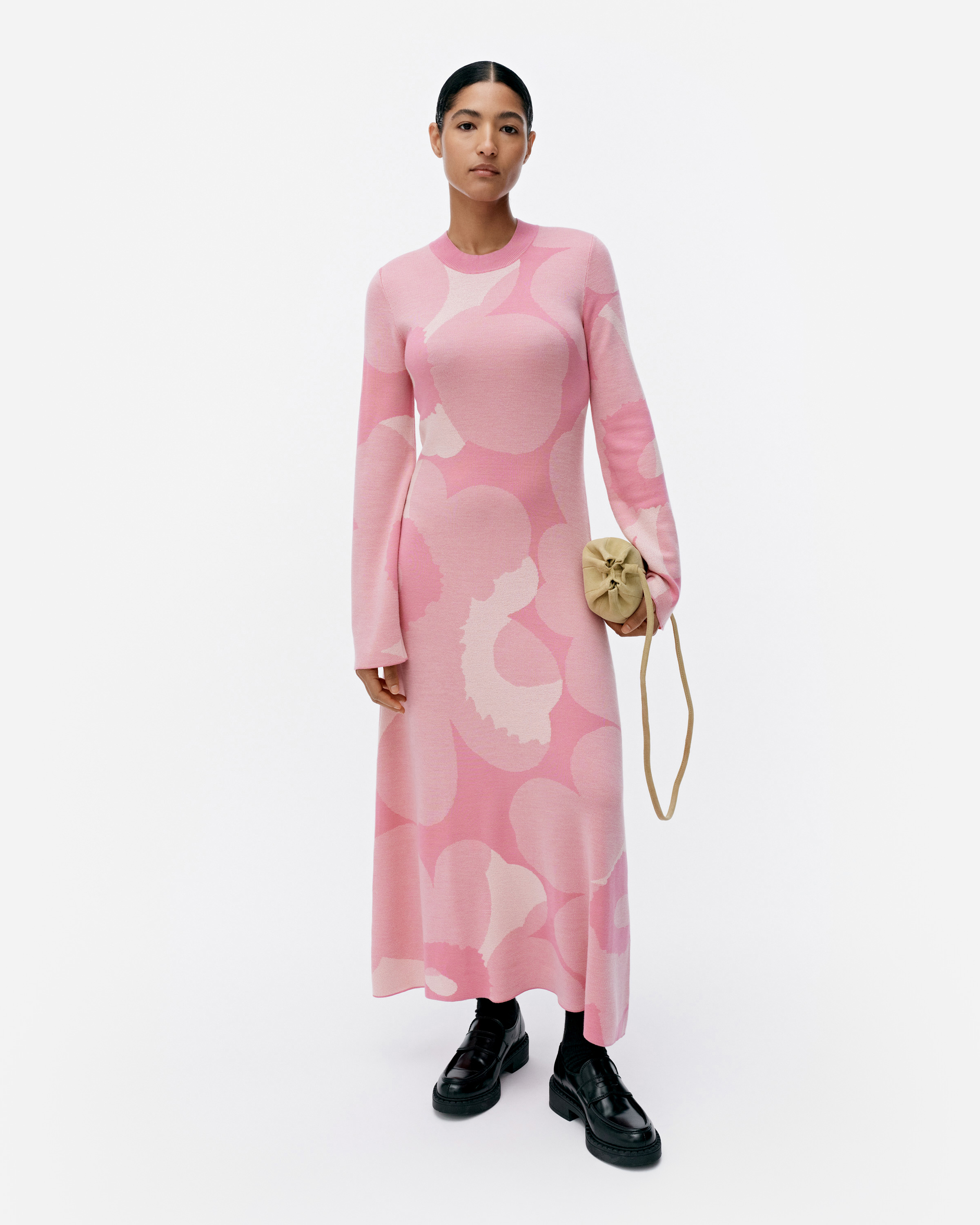 SH LEIKKUU UNIKKO 印花針織洋裝