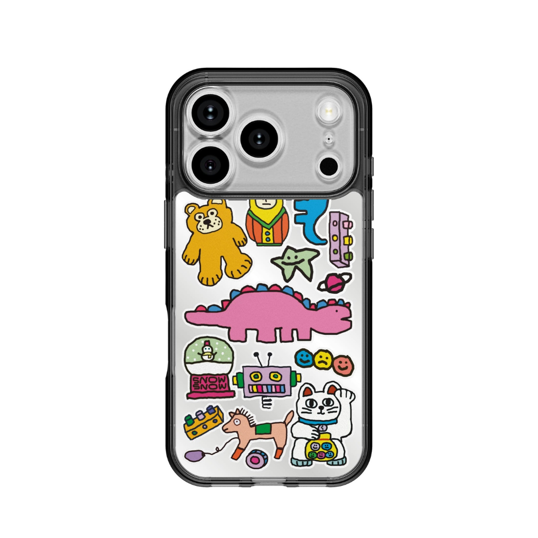 Plabear 手機鏡面背貼膜 / 玩具-VC048