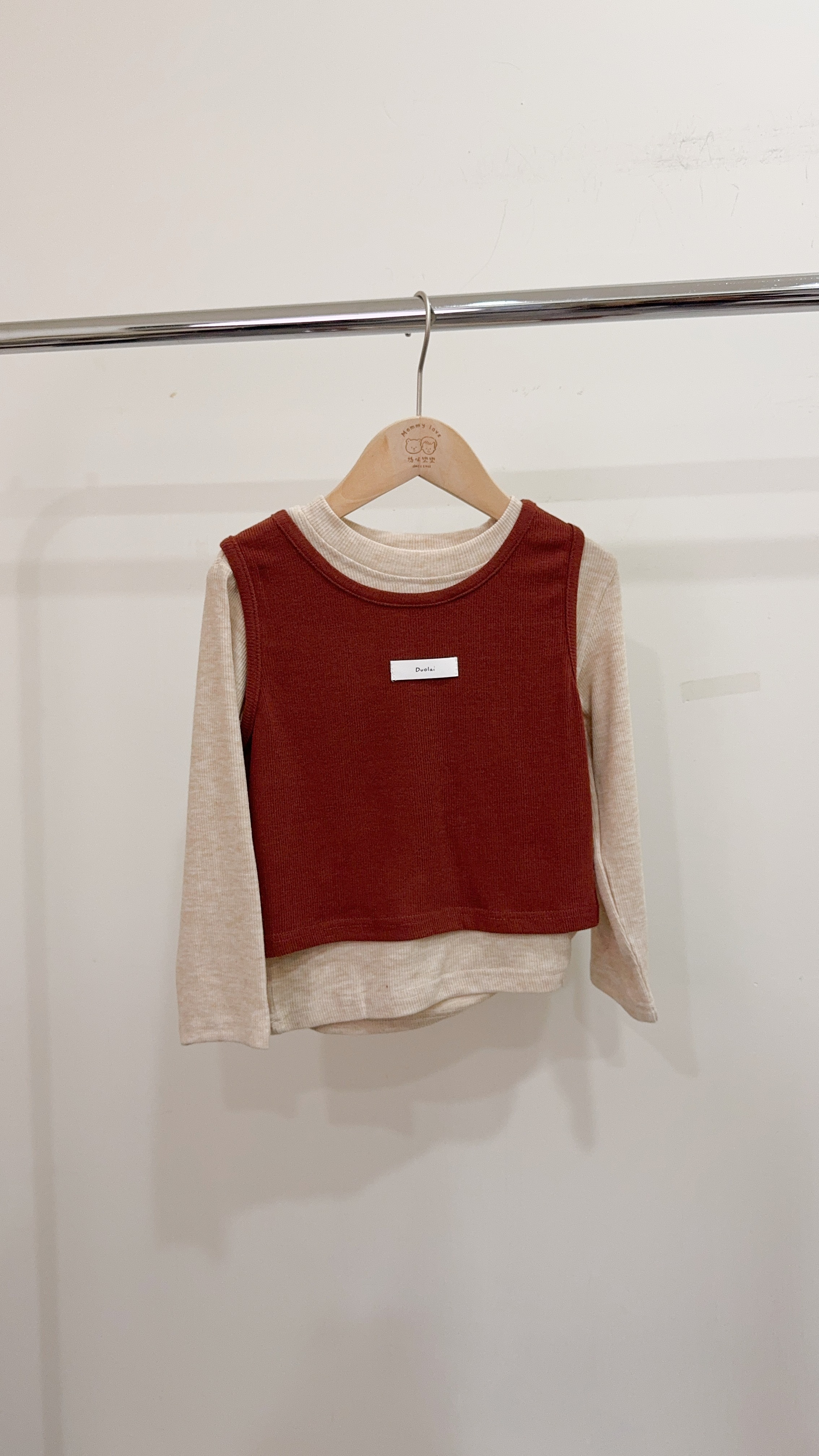 59001兩件式羅紋上衣c56