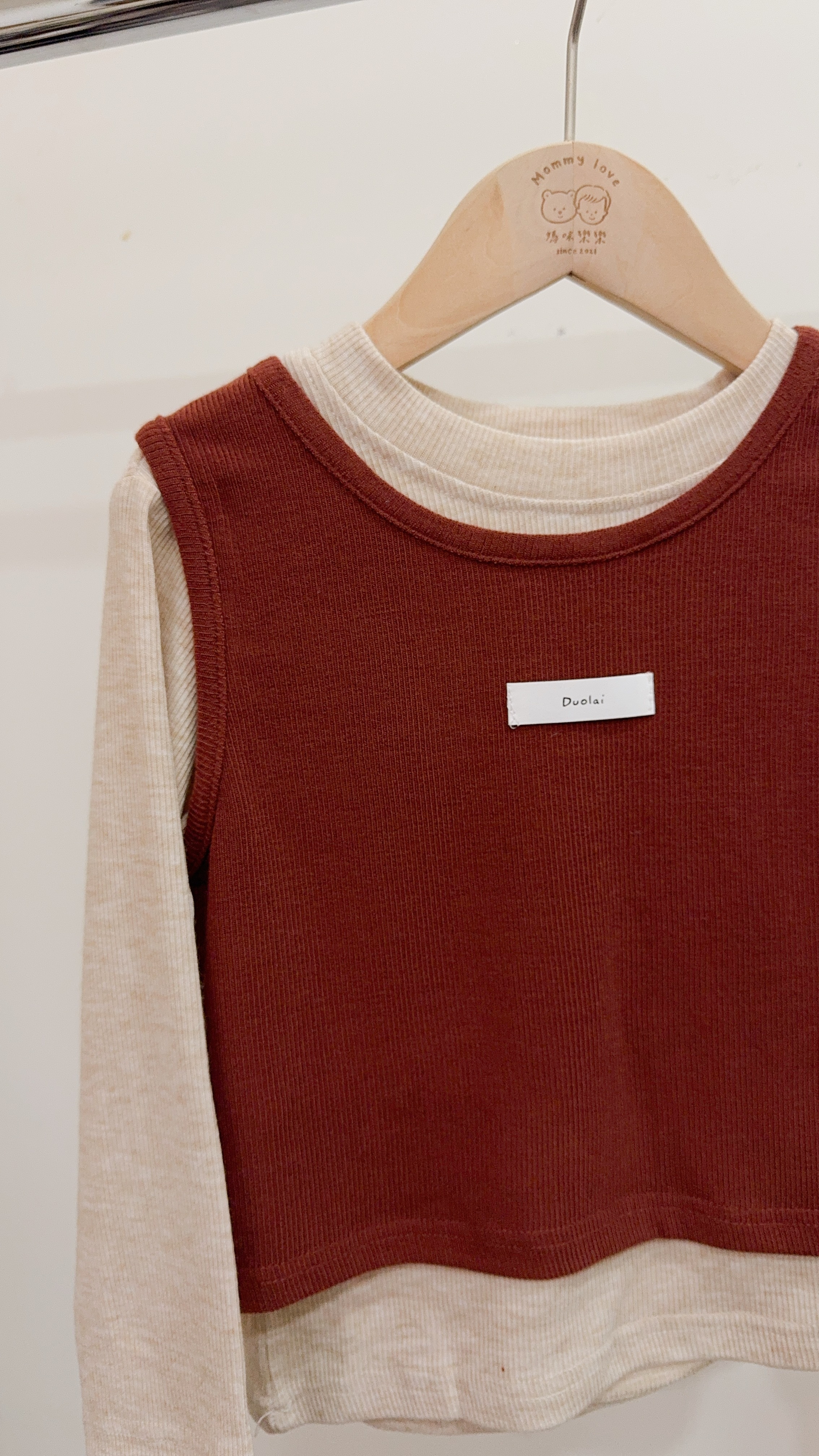 59001兩件式羅紋上衣c56