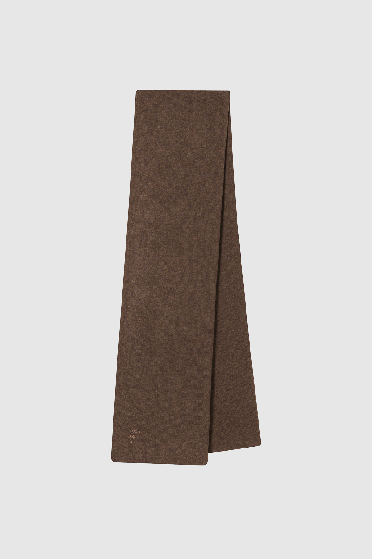 RENE綿柔披巾（深咖啡）