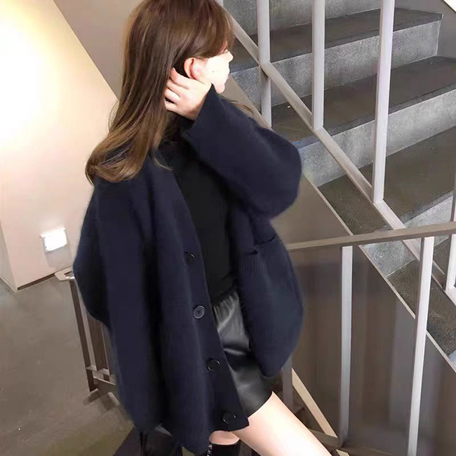 無敵柔軟馬海毛毛衣外套-預購