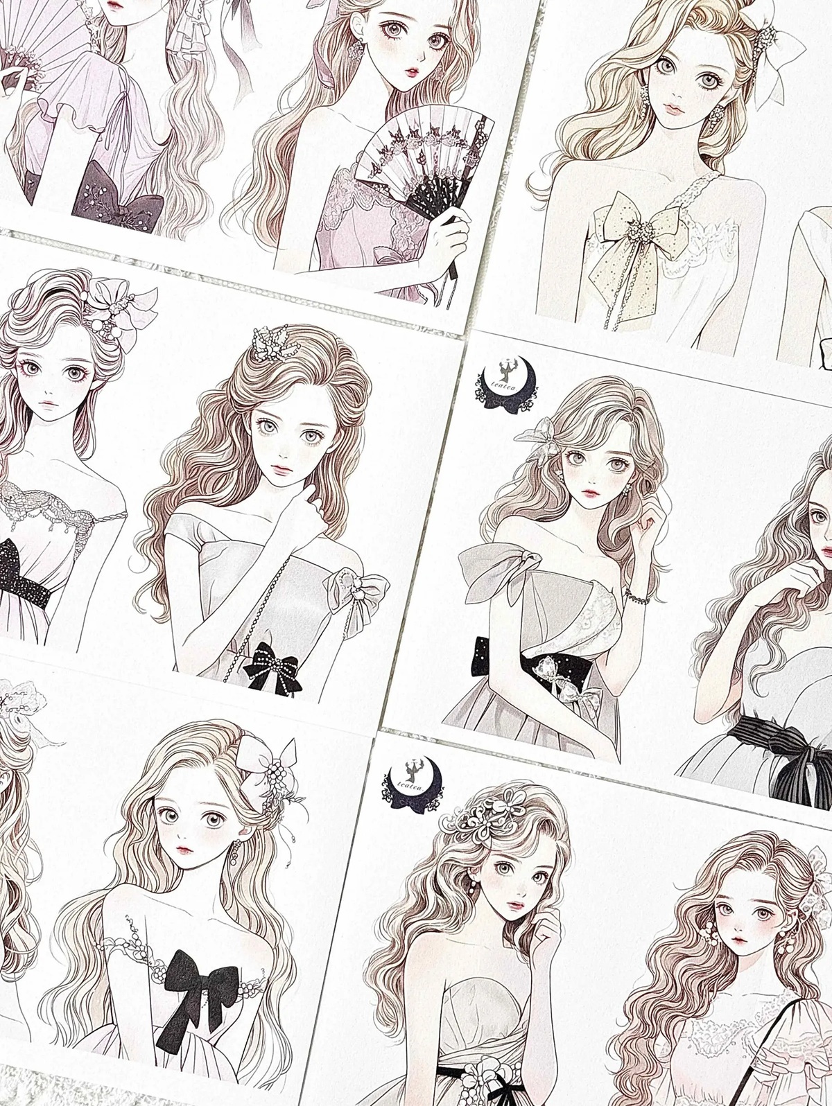 韓國 ggaggong．婚禮女孩vol.1 模造紙貼紙包