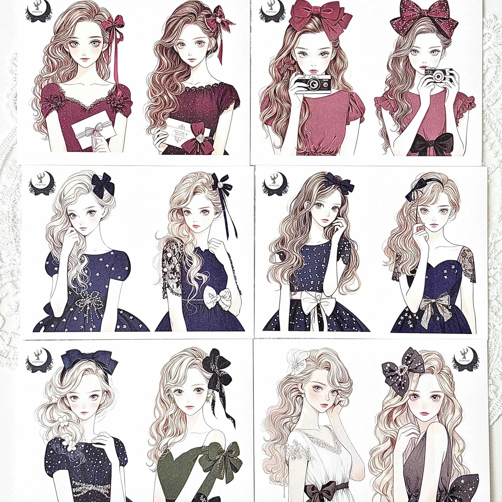 韓國 ggaggong．婚禮女孩vol.2 模造紙貼紙包