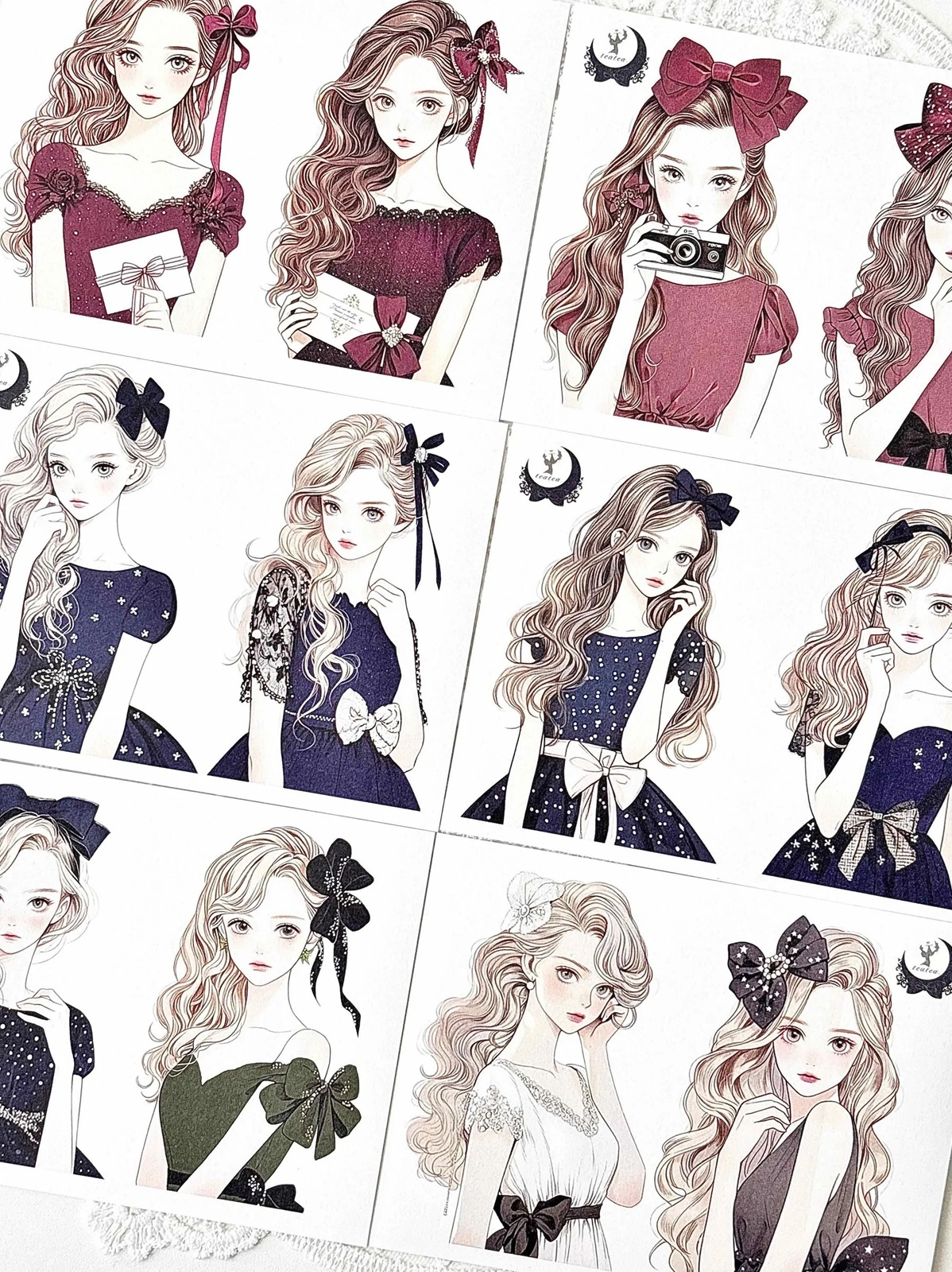 韓國 ggaggong．婚禮女孩vol.2 模造紙貼紙包