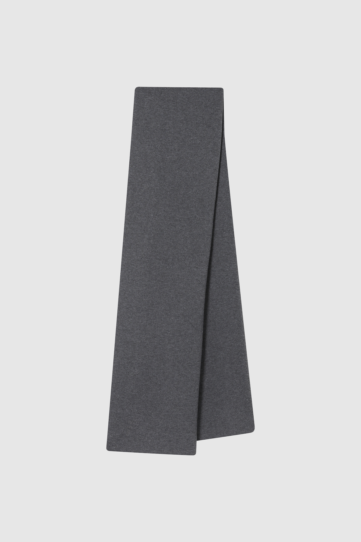 RENE綿柔披巾（深灰）