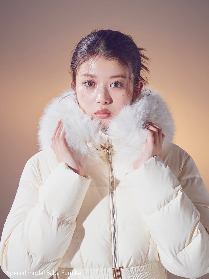 [預購] 折扣SNIDEL 修身法式長版羽絨外套 (含 00 尺寸)