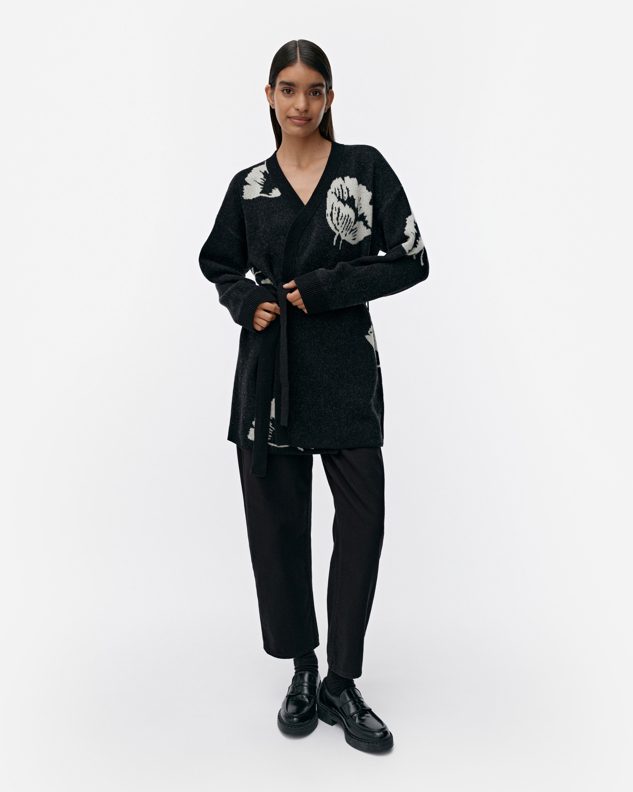 ALKAA MYSKI 羊毛開襟外套