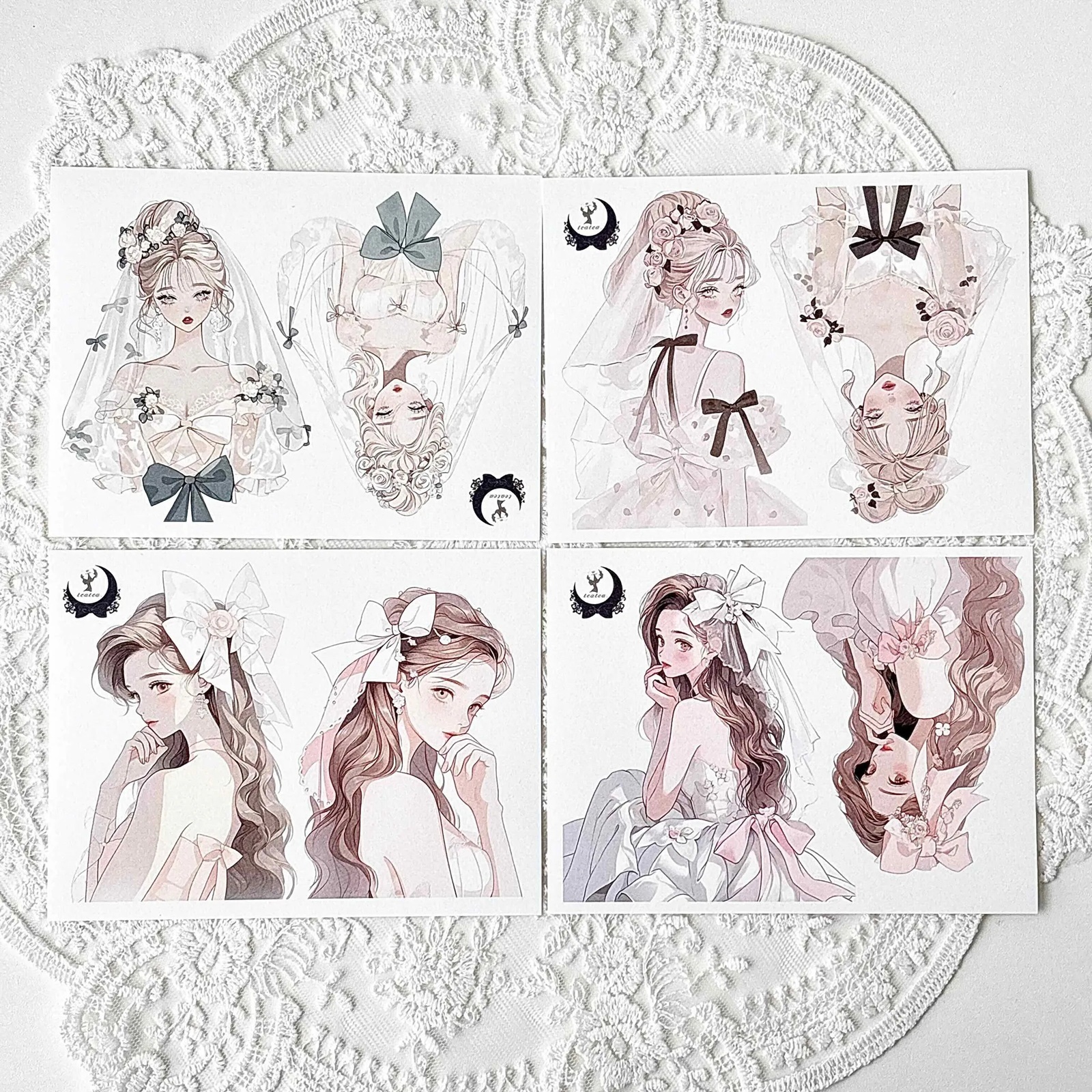 韓國 ggaggong．婚禮女孩vol.3 模造紙貼紙包