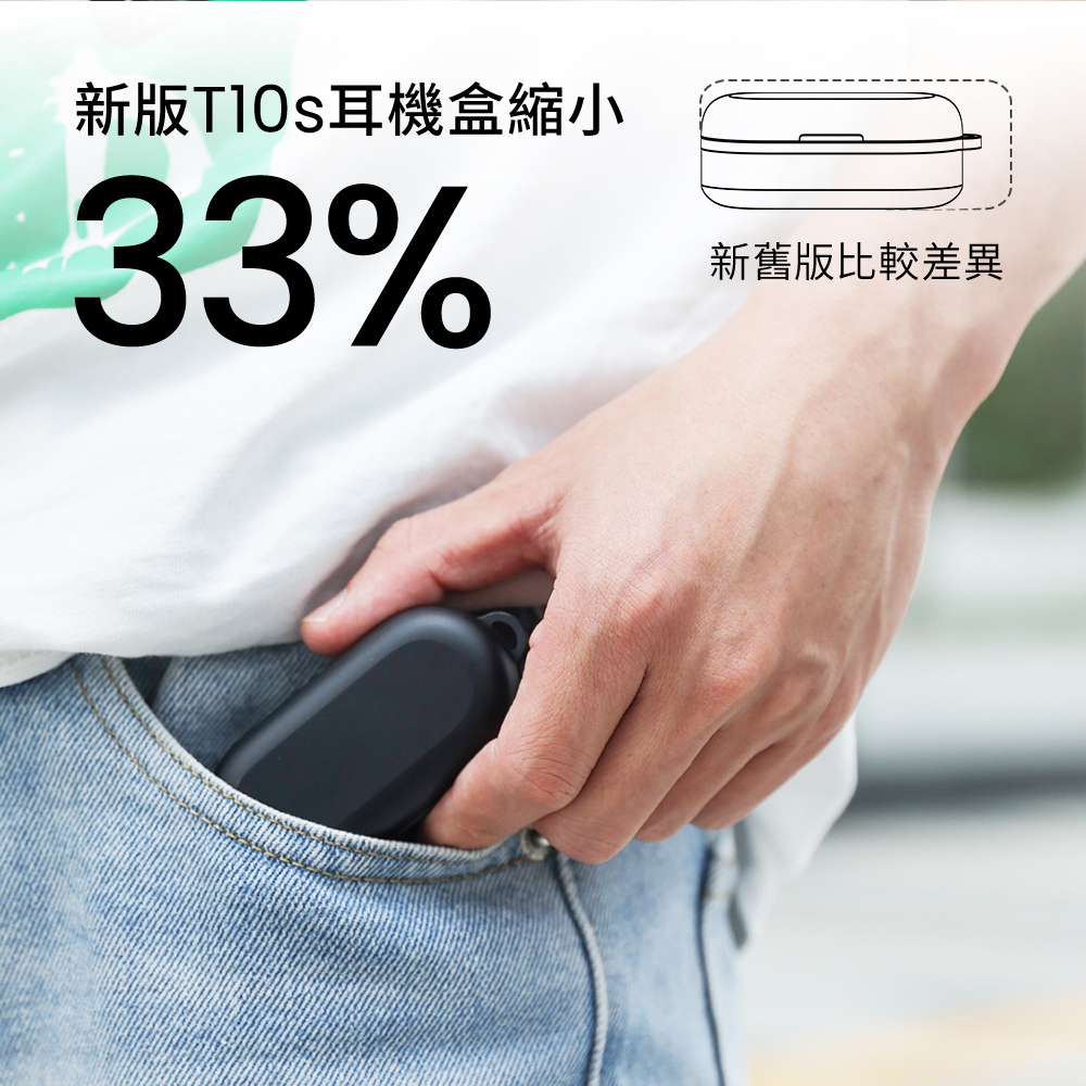 TOZO,tozo,T10S,升級,AI,ChatGPT,耳機,藍牙耳機,藍芽耳機,防水耳機,降噪耳機,推薦,ENC降噪