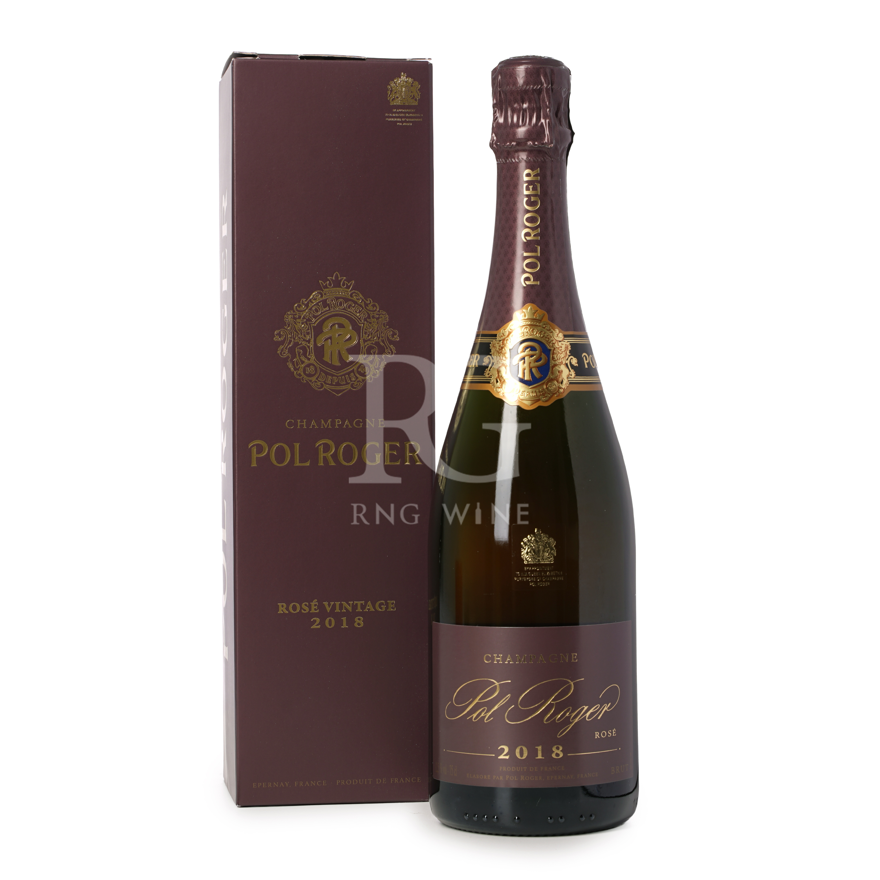Pol Roger Brut Rose 2018 (RP94) (Gift Box)