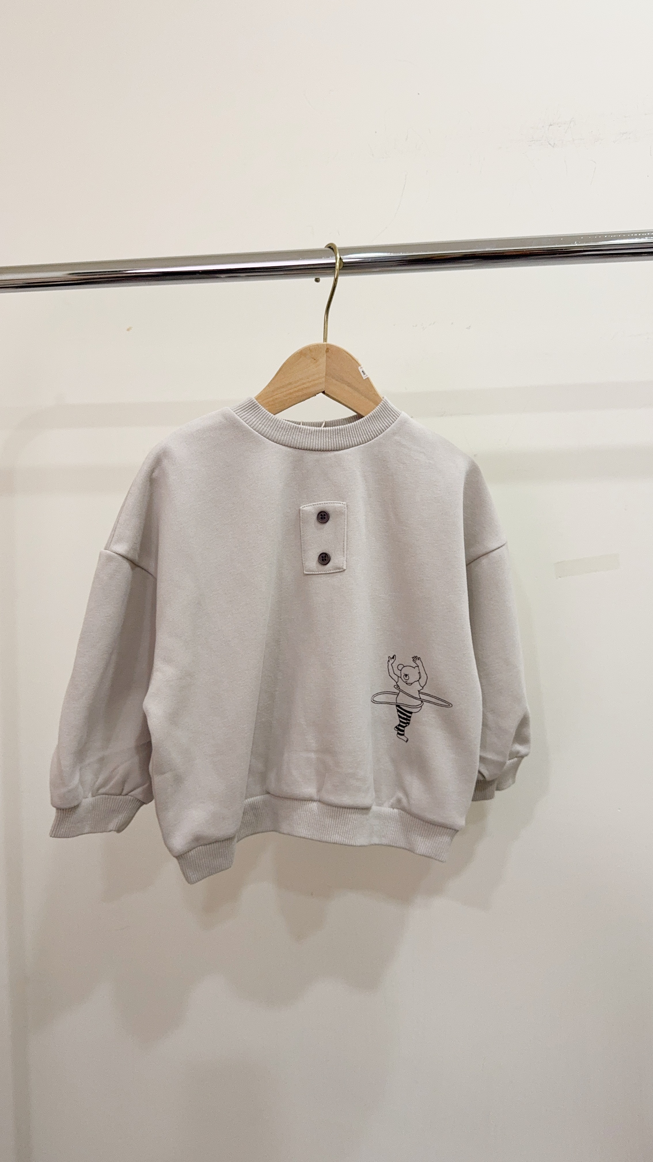 YQ5807呼啦圈熊熊上衣c67