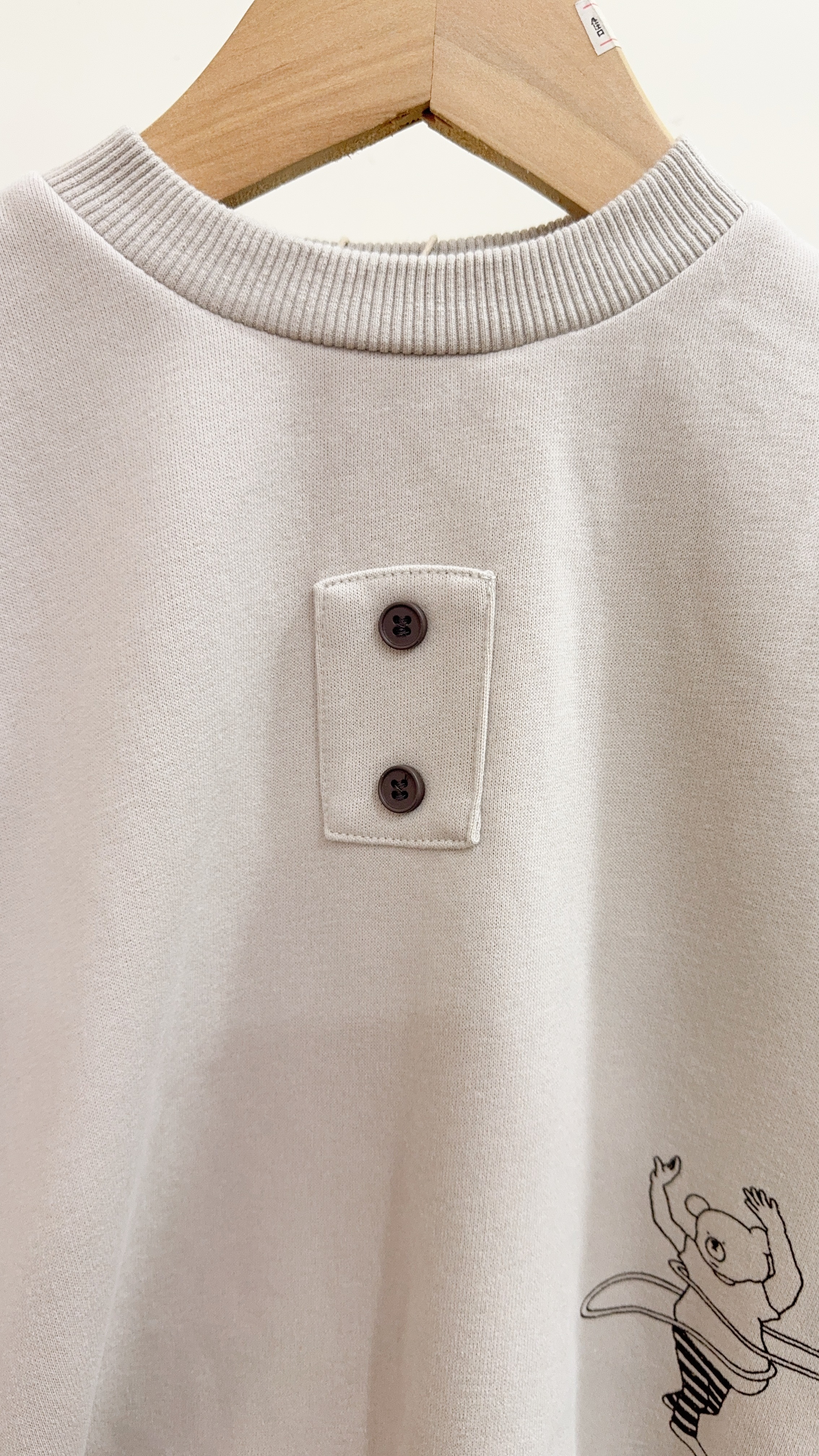 YQ5807呼啦圈熊熊上衣c67