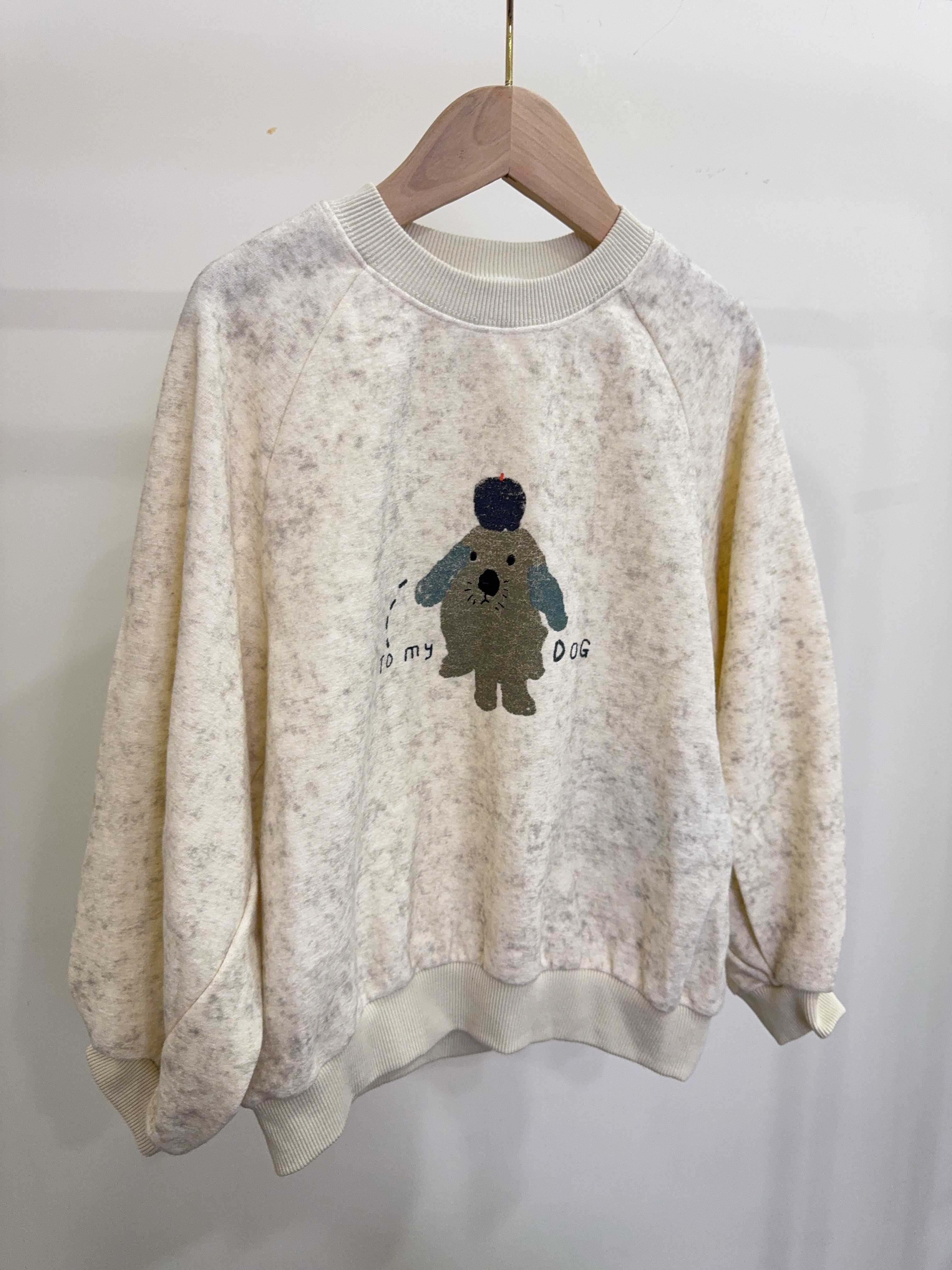 YQ25010暈染狗狗上衣c69