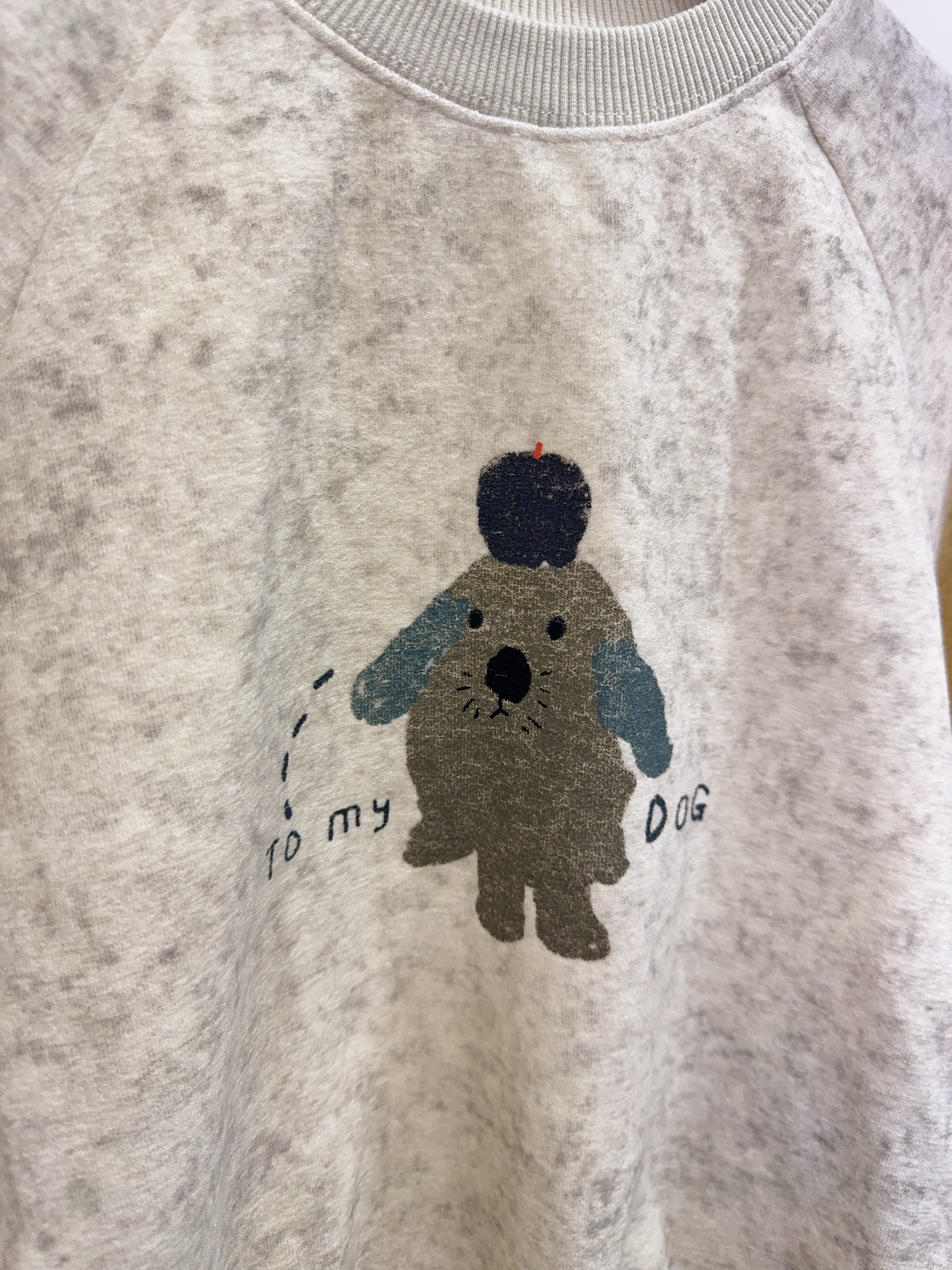 YQ25010暈染狗狗上衣c69