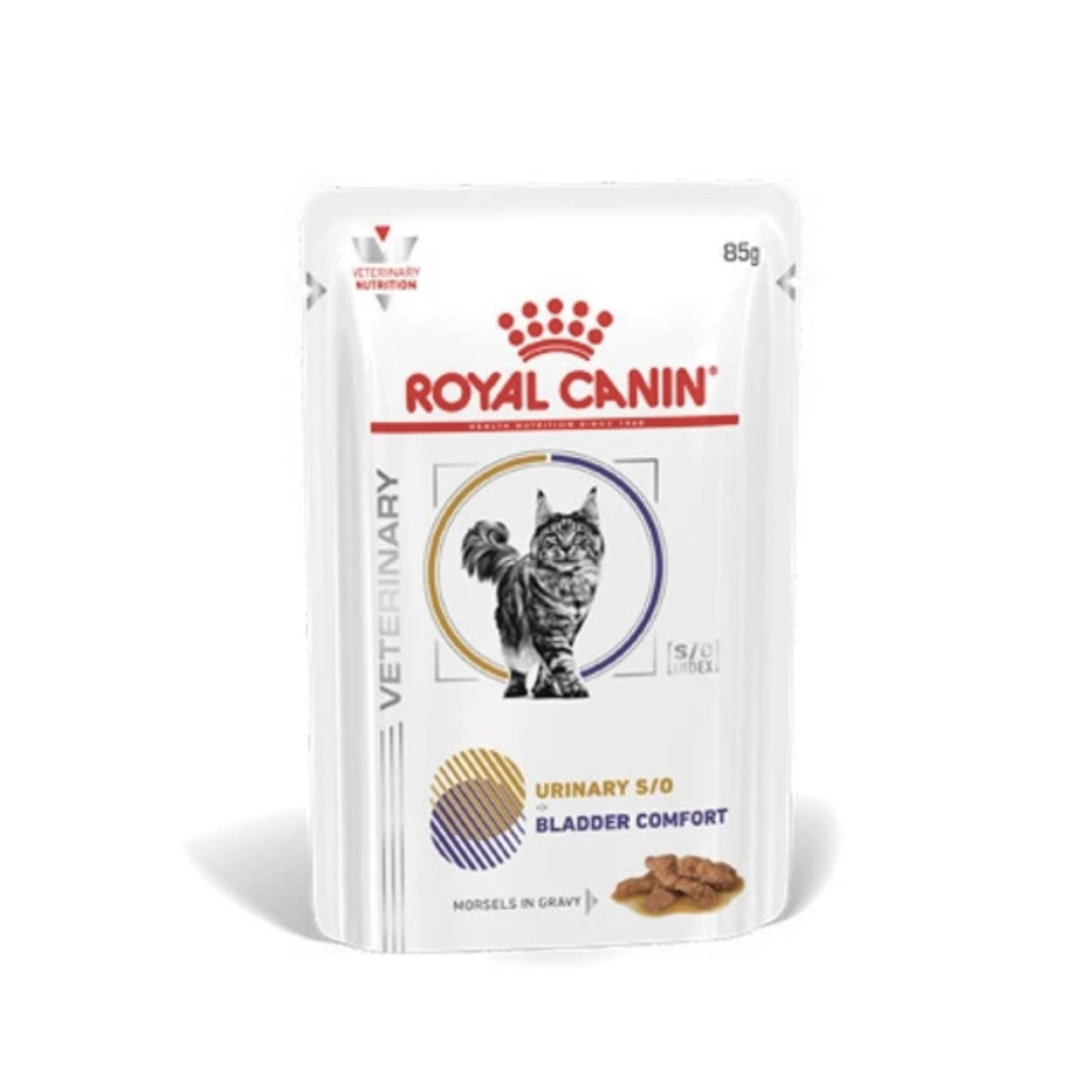 Royal Canin - 處方食品成貓泌尿道 + 舒緩緊張處方濕糧（肉汁）85G (12包)
