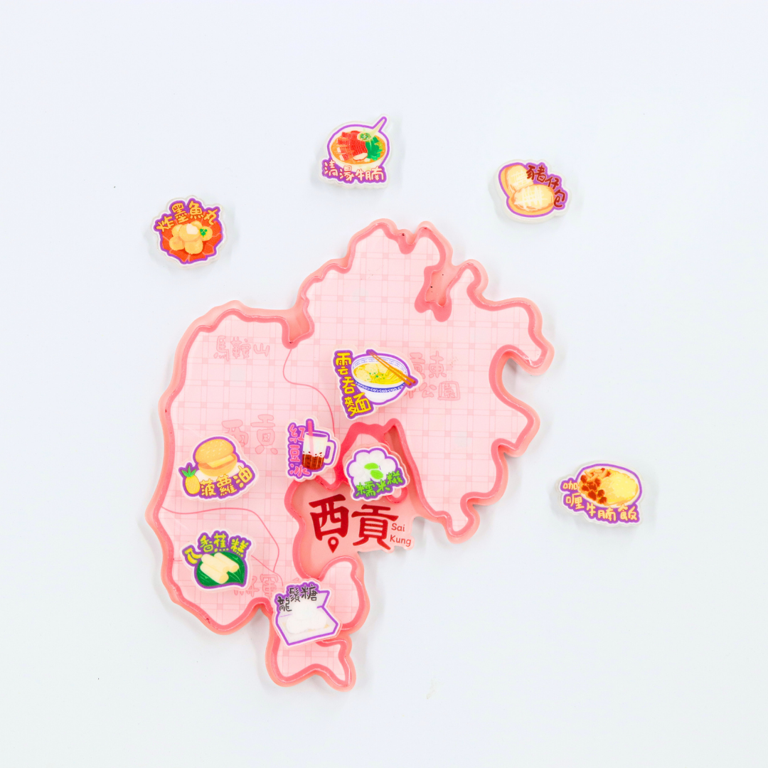 Hong Kong Food Paradise Map - Sai Kung