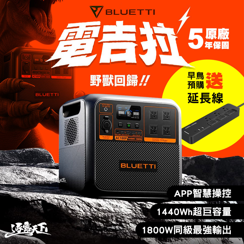 蔚藍 BLUETTI 電吉拉 行動電站