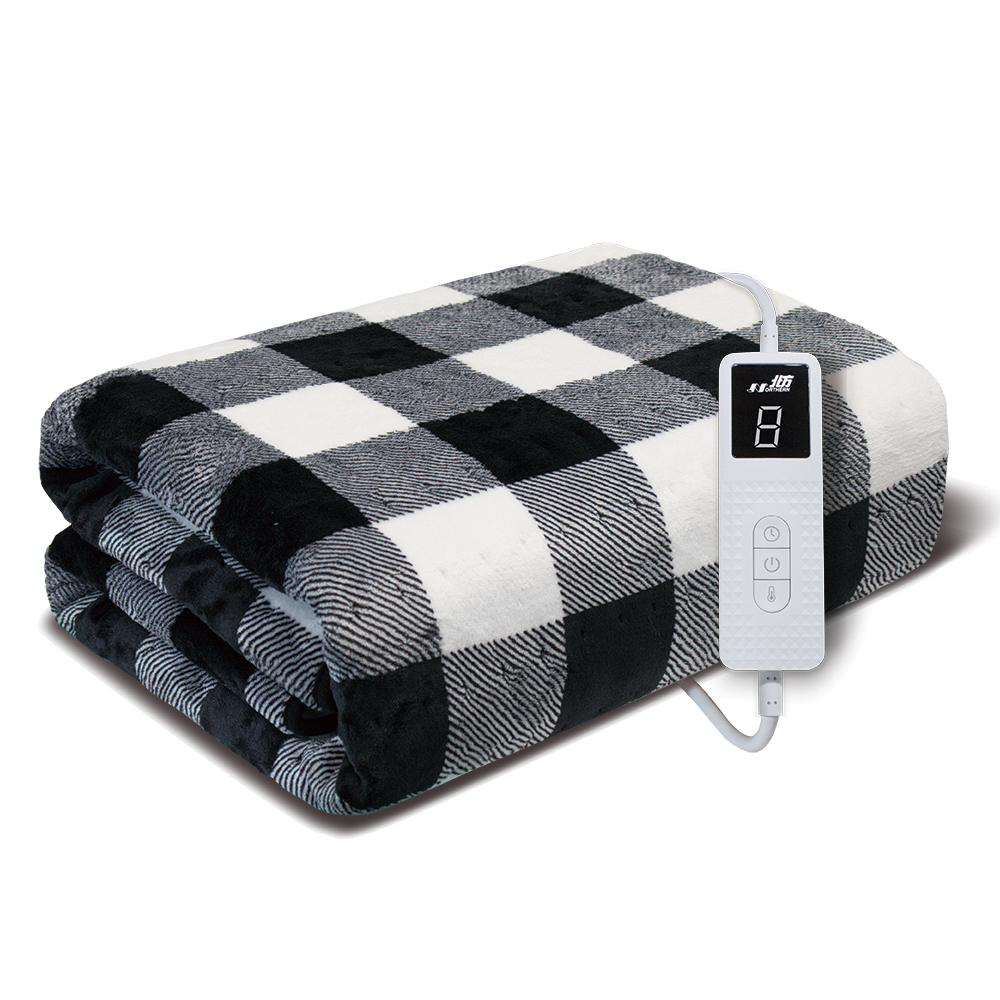 智慧恆溫床墊式電熱毯｜加厚法蘭絨 舒適保暖