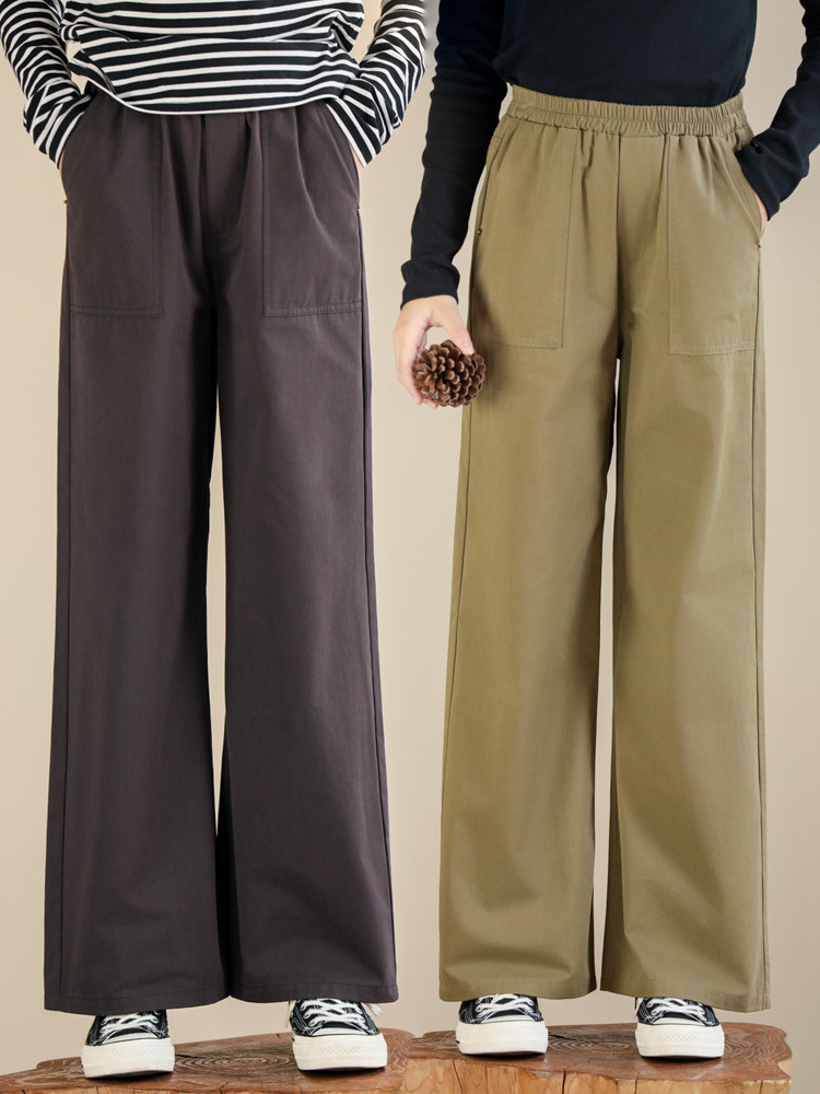 修身休閒直筒褲