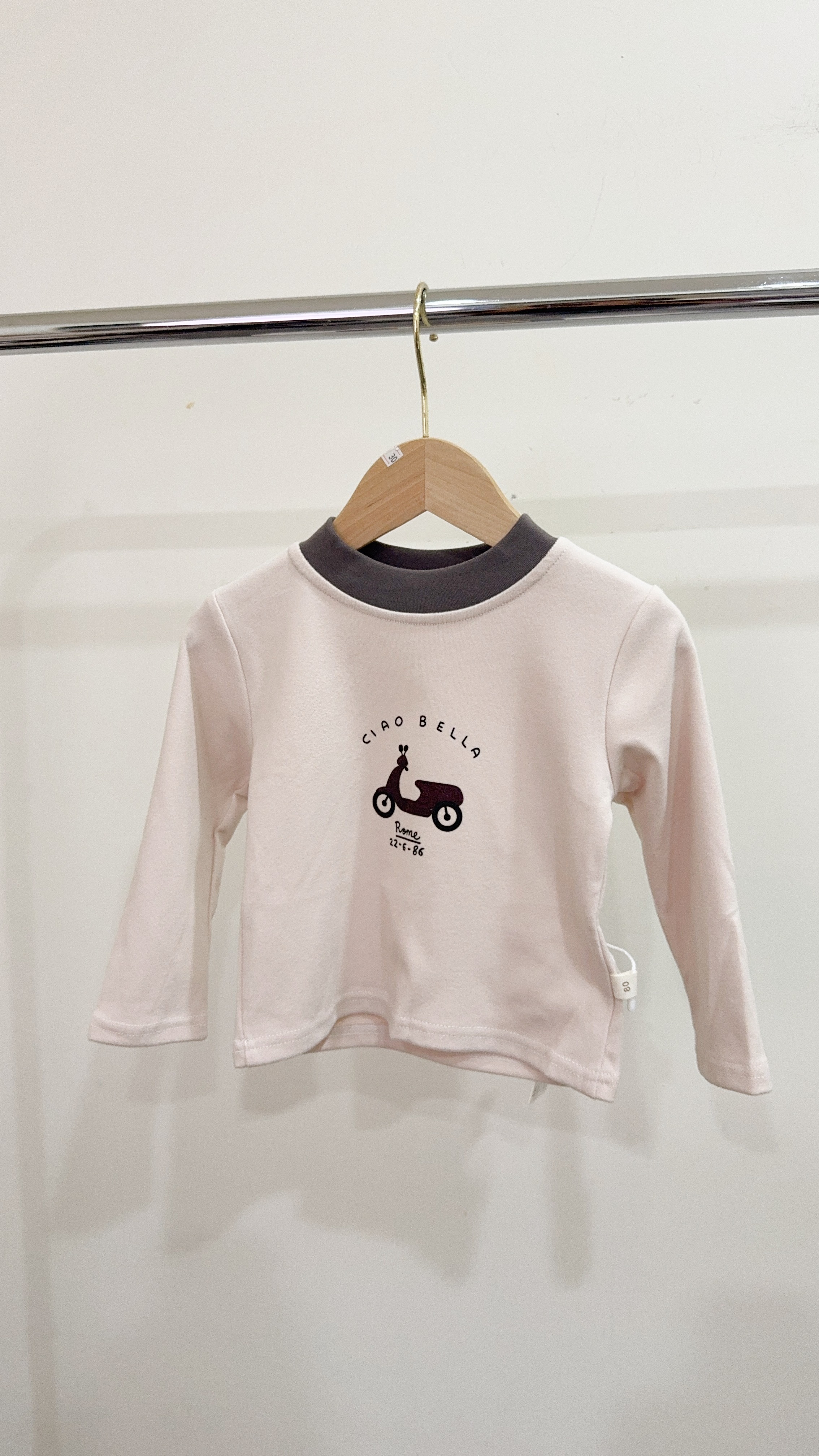 8026摩托車磨毛上衣c86