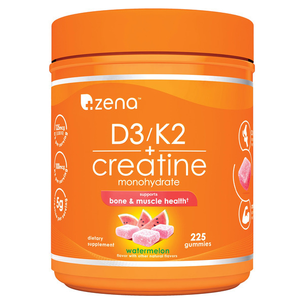 【直播】LL102105 Zena D3/K2 + Creatine 軟糖 225粒
