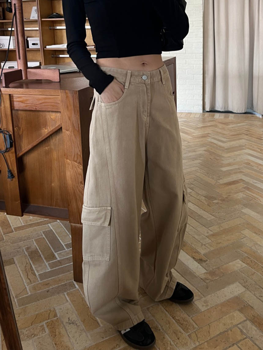 工裝彎刀褲*2色