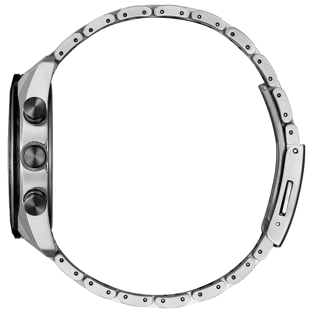 萬年鐘錶 - Citizen 星辰錶  ATTESA 超級鈦金屬光動能電波男錶 AT8295-56E 錶徑42MM