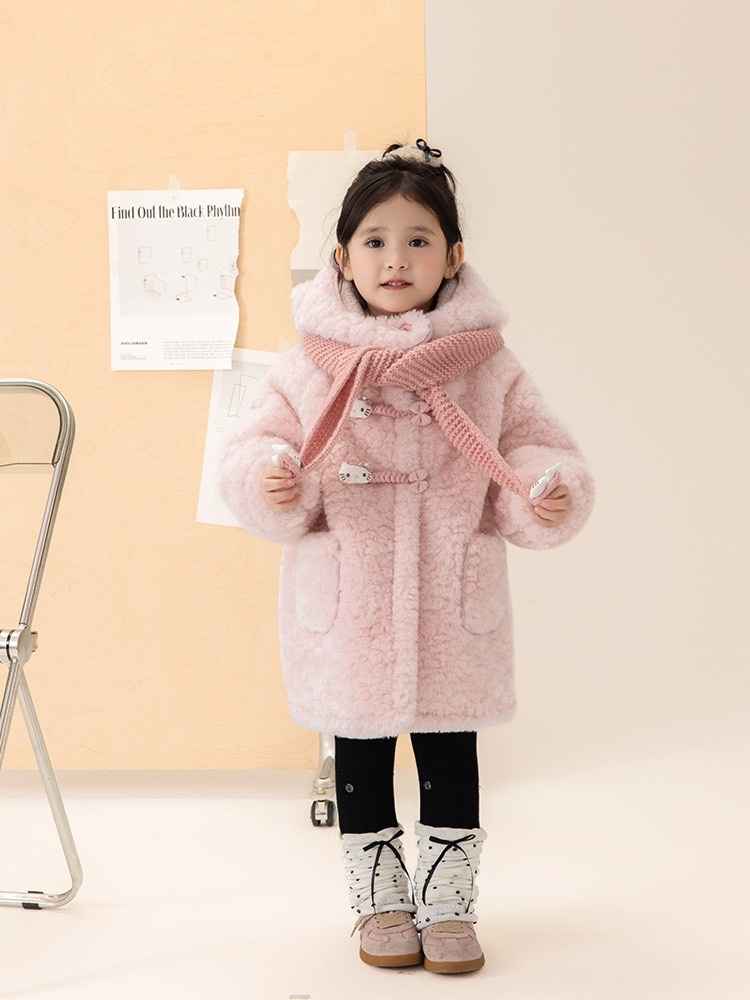 可愛小熊加絨耳朵外套