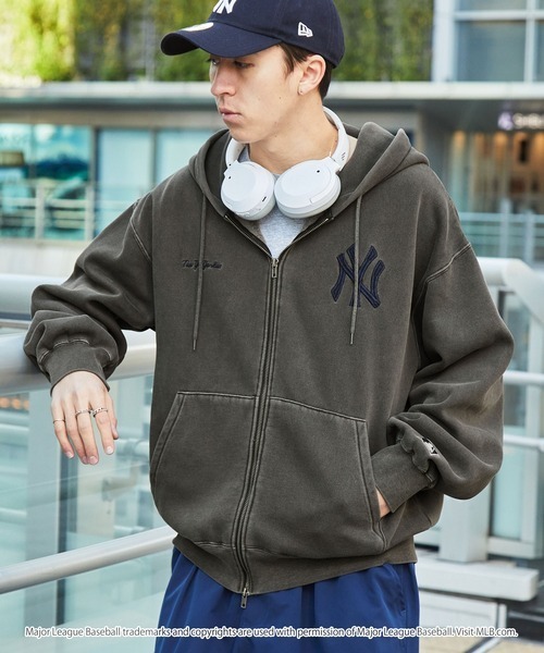 【預購】MLB LOGO 連帽外套 3色 88091300