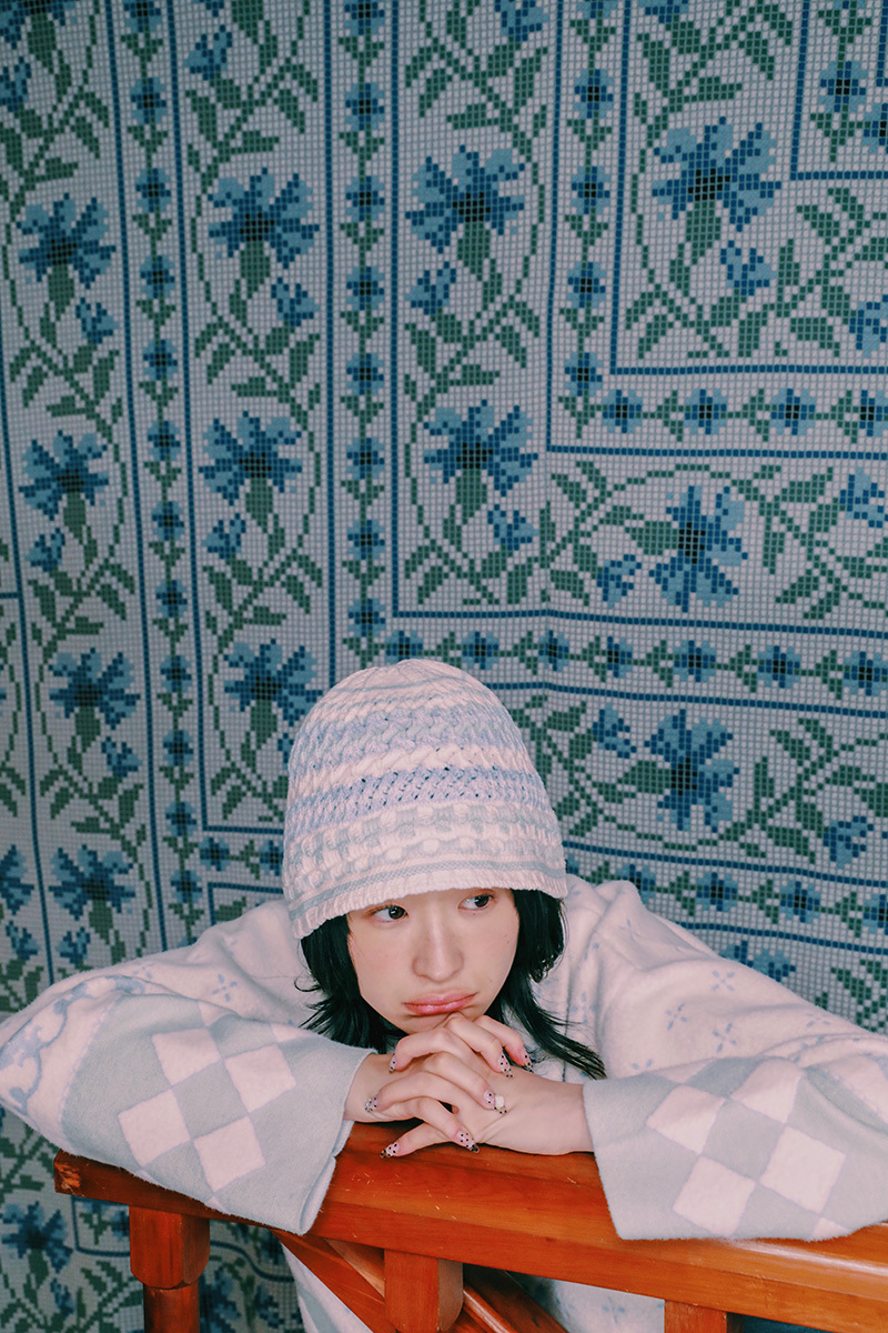 Argentina Palette: Still Lake Bucket Hat with straps