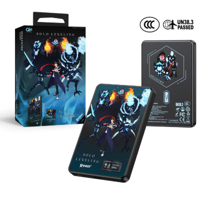 （2026新年限時優惠）(3C認證)(暗影軍團)XPower x 我獨自升級MagDigita2 第2代 彩屏顯示 鋁合金 10000mAh PD3.0+QI2 磁吸移動電源 MDT2