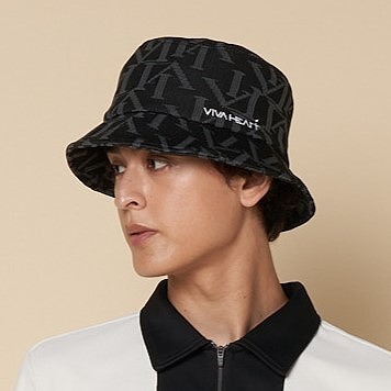 男士-SANTÉ滿版提花漁夫帽