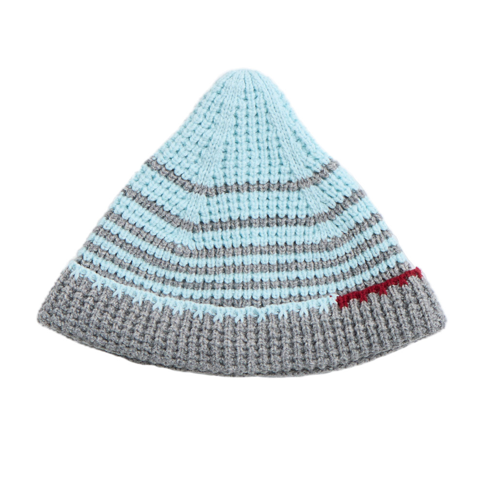 [The Pooch] Where's my Dog Gradient Cuffed Beanie Blue