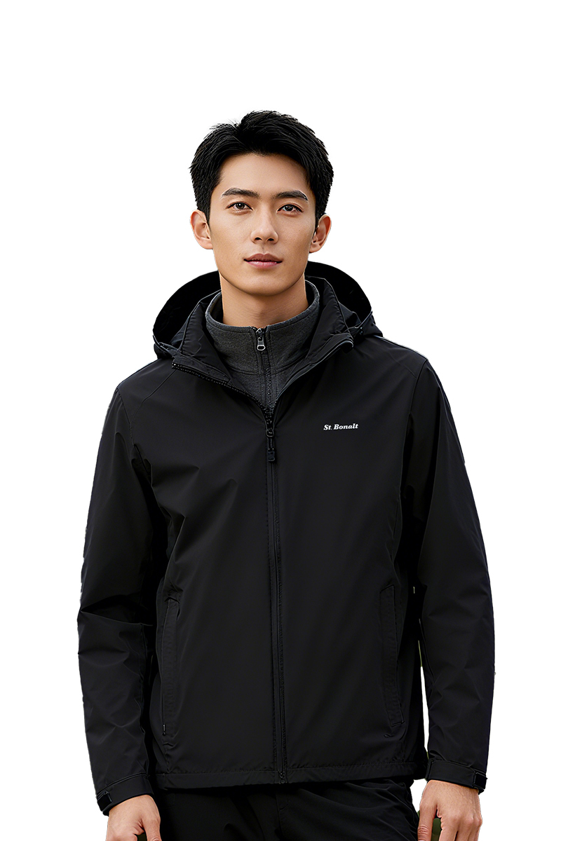 三合一抓絨衝鋒衣｜男款 FM0050 (防風、防水、保暖、透氣、外套)