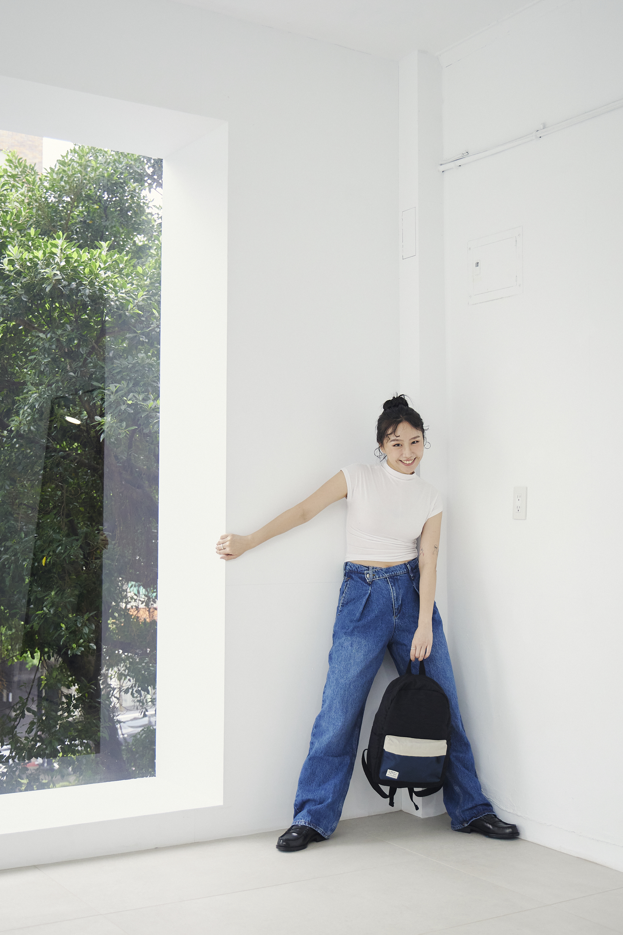 2025 撞色收納後背包｜NETTA