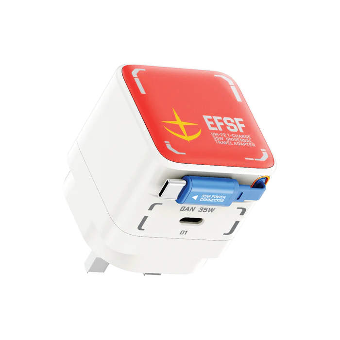 Momax x Gundam 1-Charge+ 35W GaN 伸縮USB-C 線充電器(高達RX-78