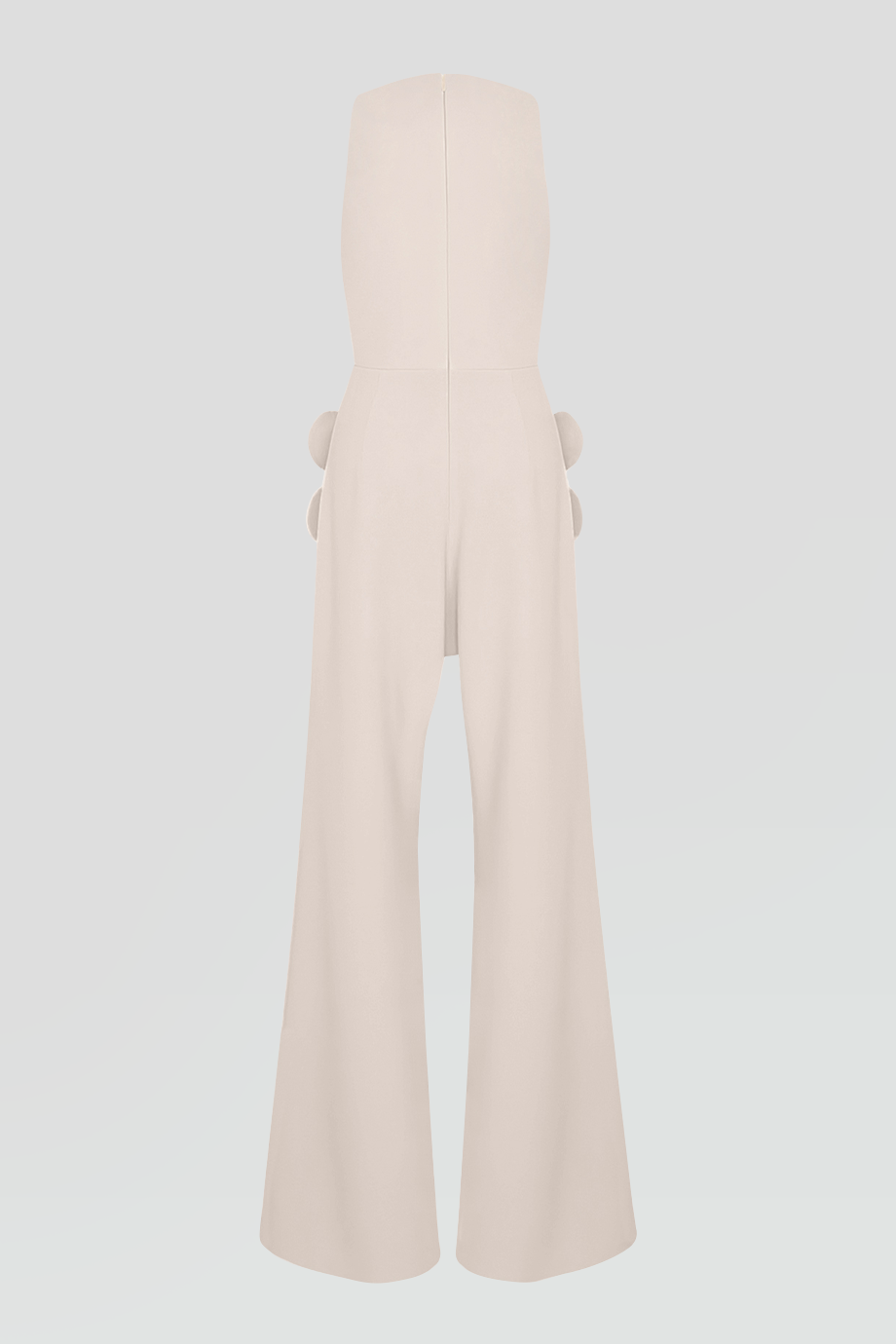 PEGGY HARTANTO｜LACINIA U領花瓣摺片設計連身褲