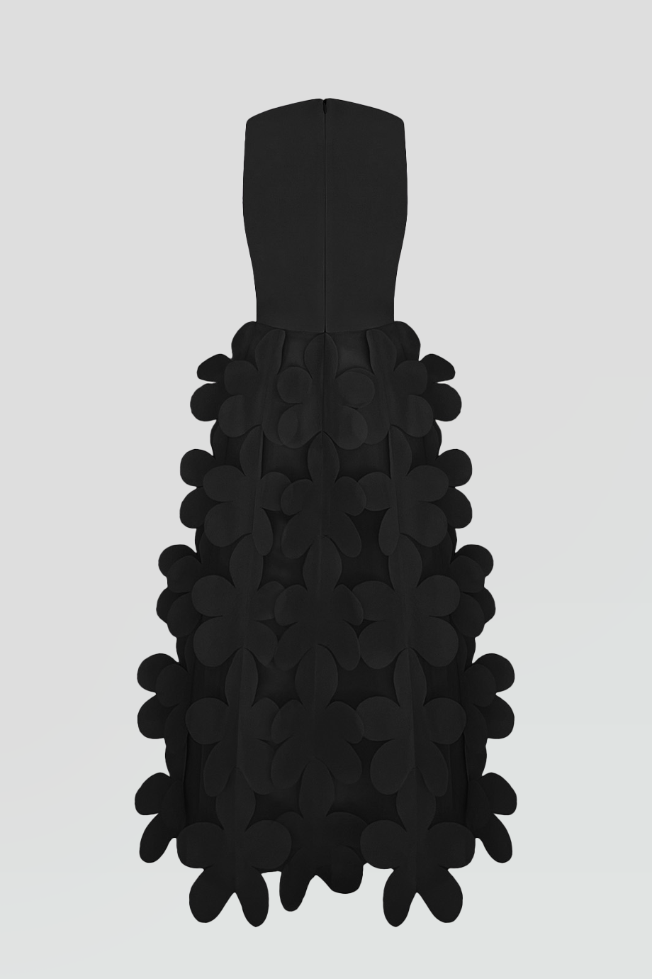 PEGGY HARTANTO｜MAXILLAE 無袖立體花瓣裙擺洋裝