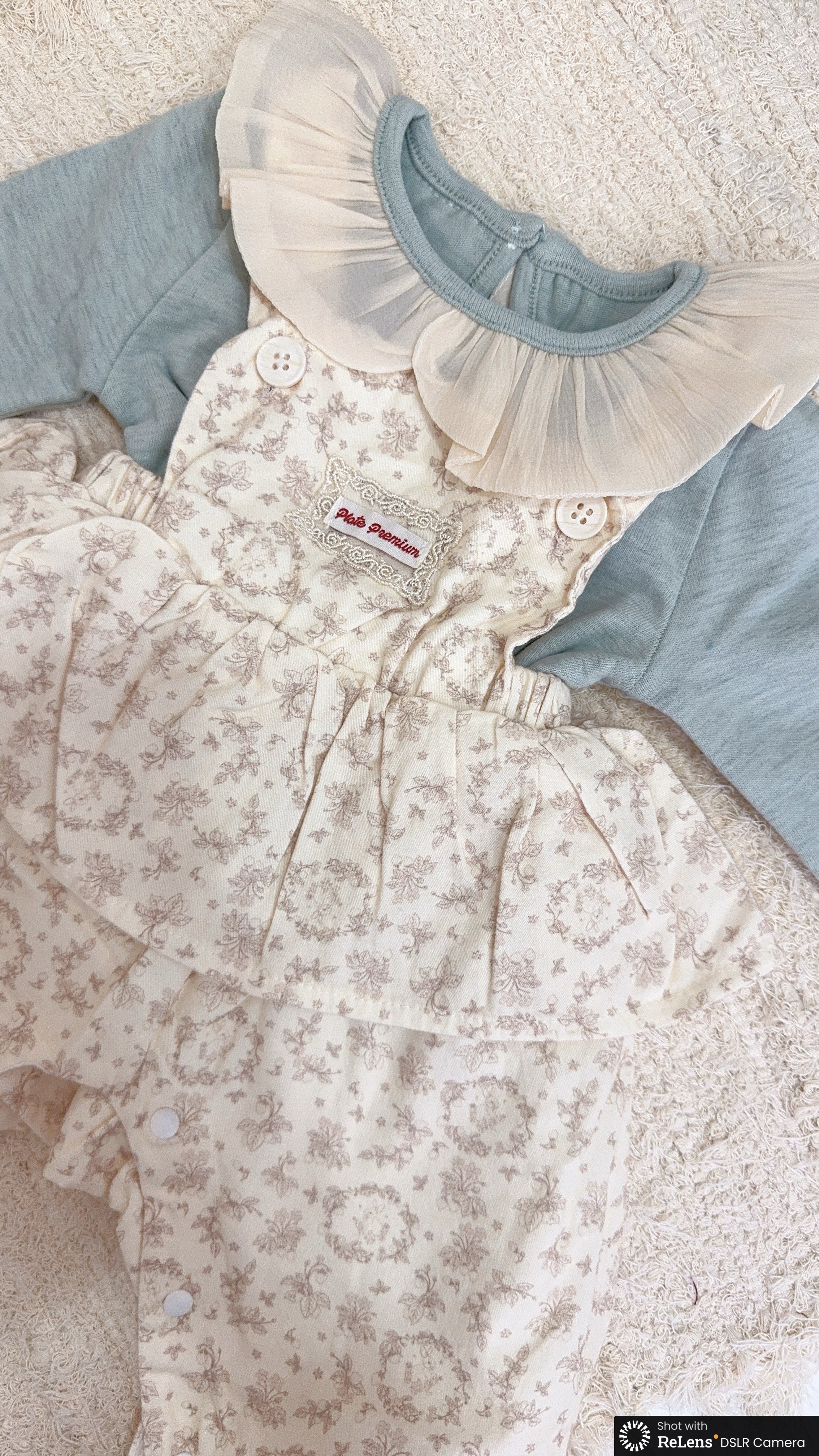 Z1087碎花褲裙連身套裝c103