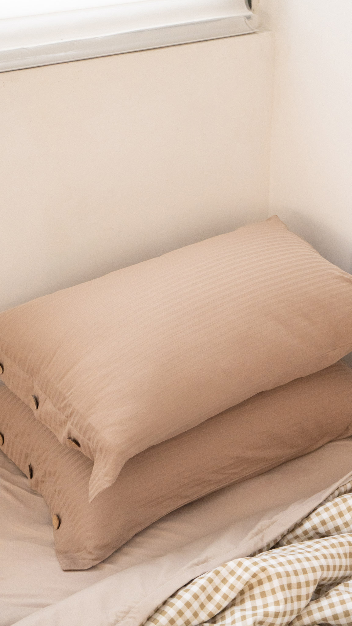 Cotton 60支純棉慵懶枕頭套