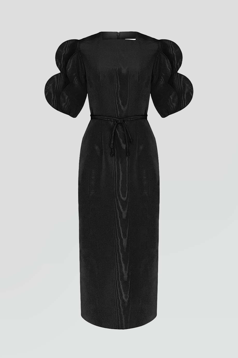 PEGGY HARTANTO｜TROCHANTER 方領花瓣袖綁結裝飾洋裝