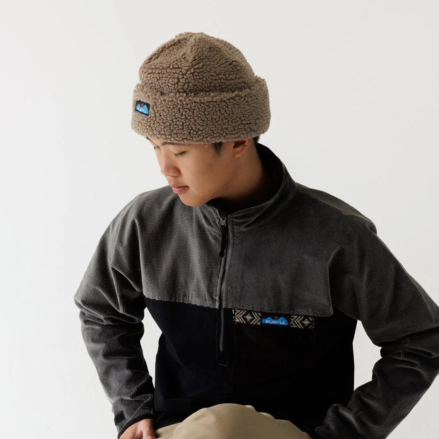 KAVU Fur Ball Beanie 絨毛圓帽