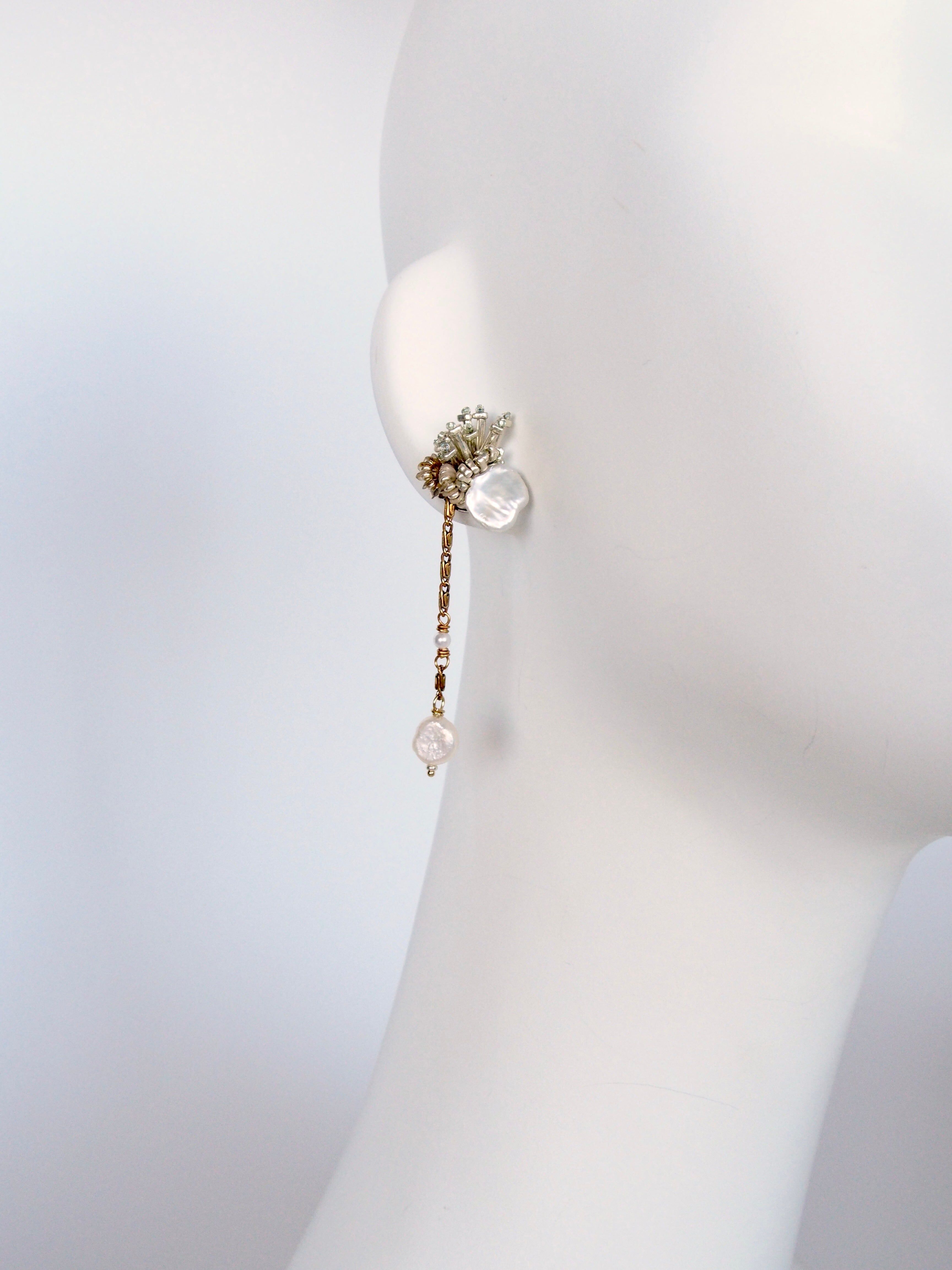 Dance with me 夾式耳環