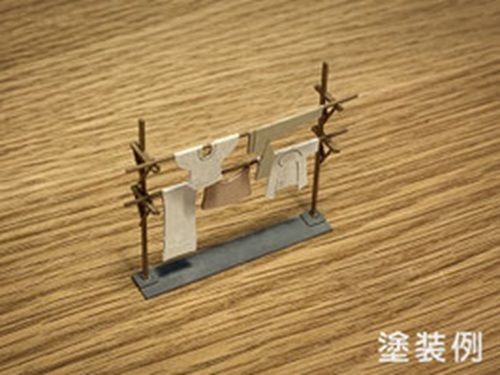 梅桜堂 AC-001-83U 1/83 晾衣架.未上色套件