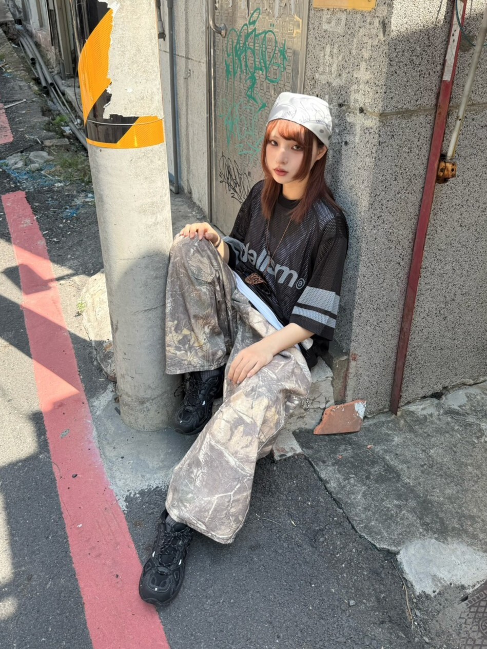 SIMON MADE BW-2518  荒野匿蹤 枯樹 迷彩 彎刀 長褲